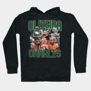 Charles Oliveira Vintage 90s Style Hoodie